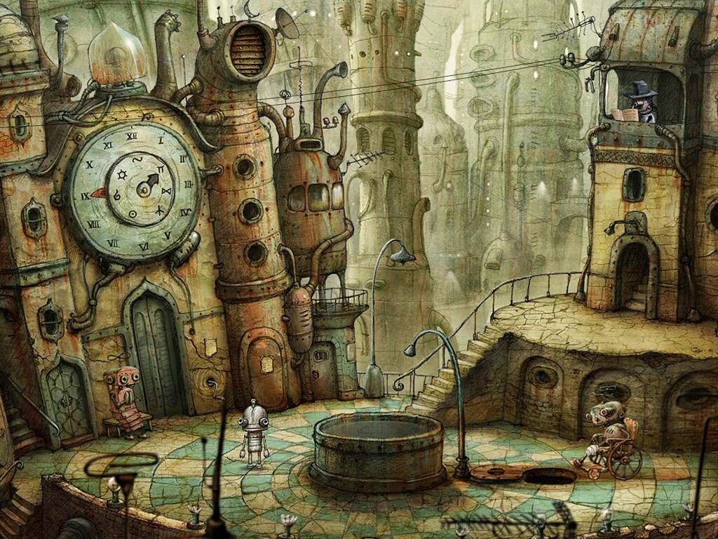 Машинариум обои