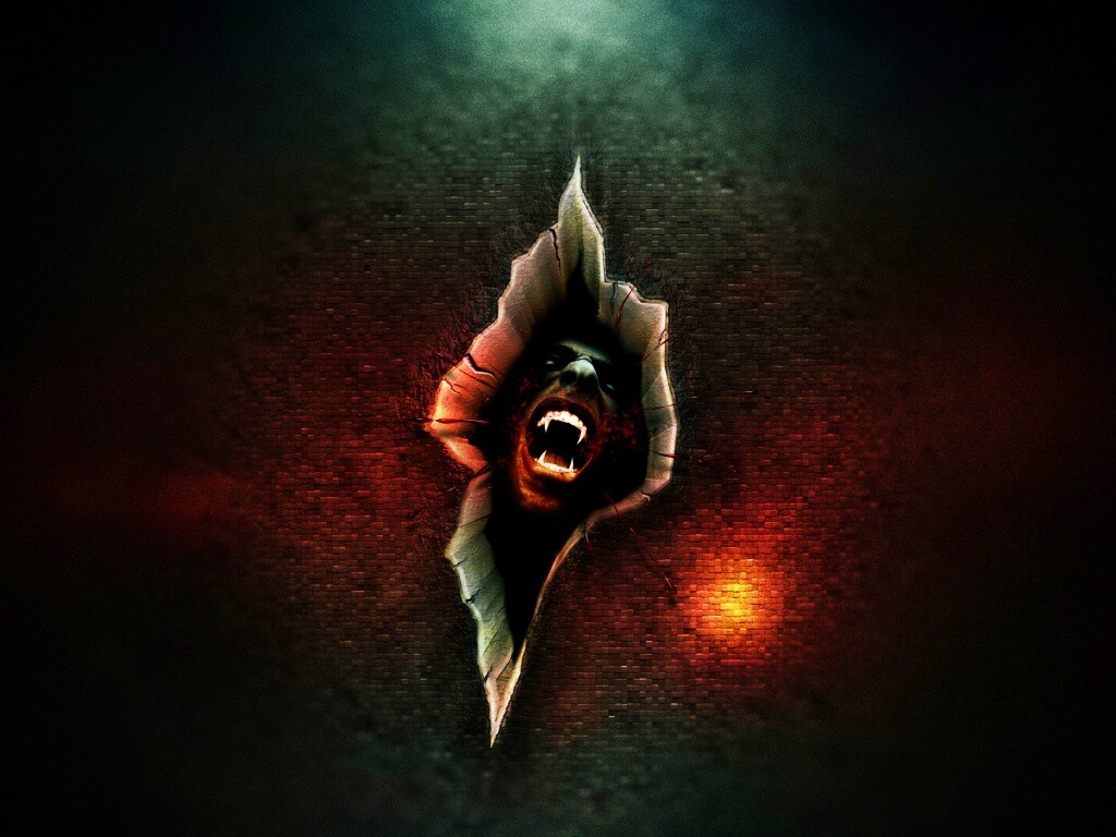 Монстр из ращелины обои