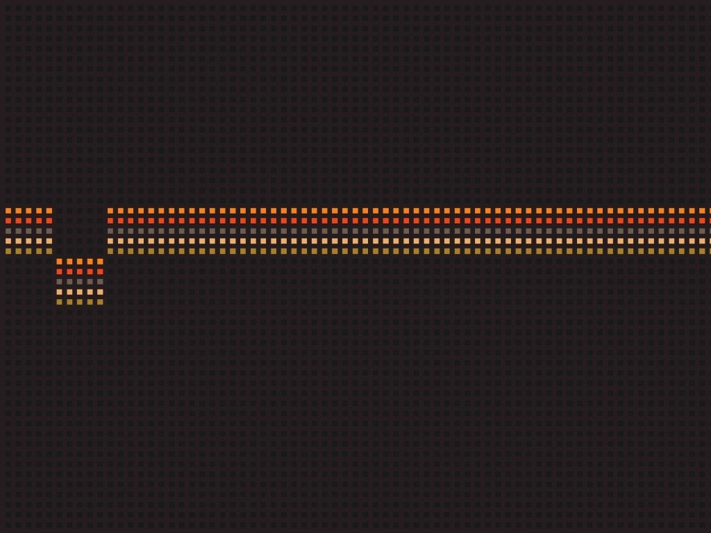 Пиксельная радуга обои