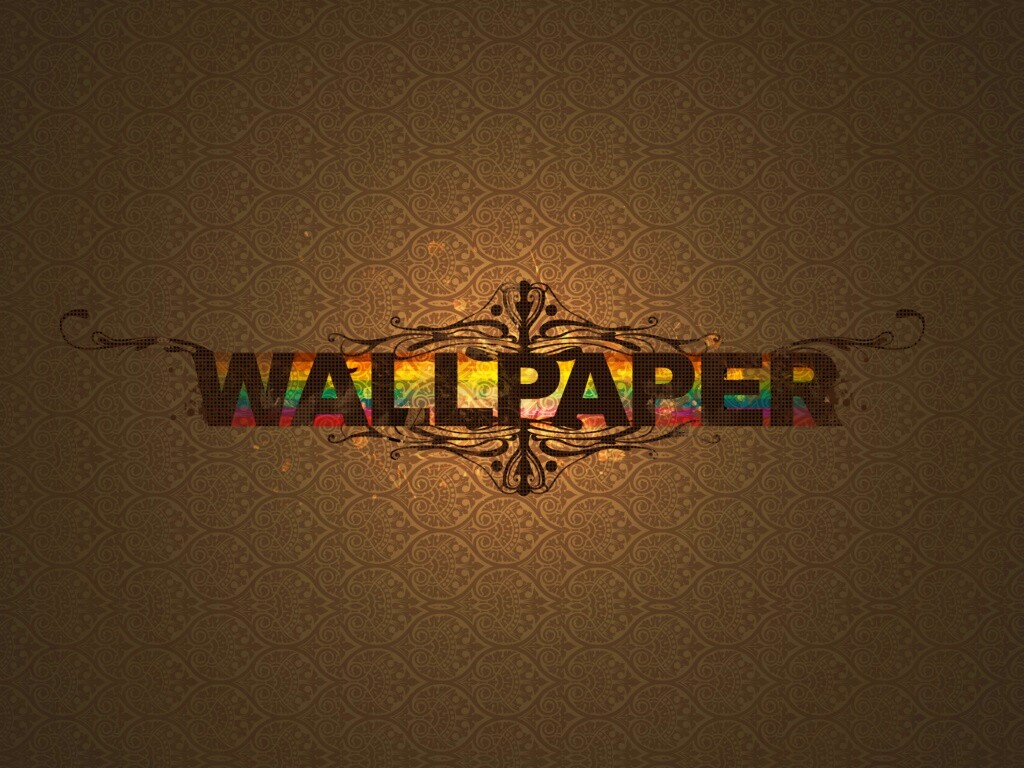 Надпись "Обои" обои