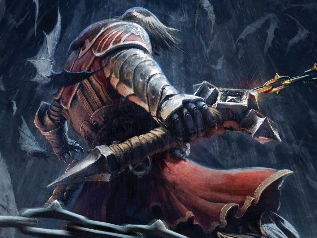 Воин с булавой обои