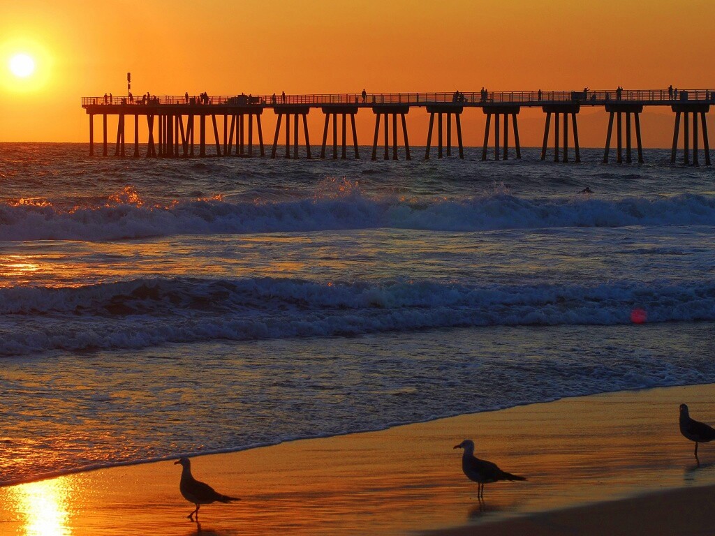 Морская терасса обои