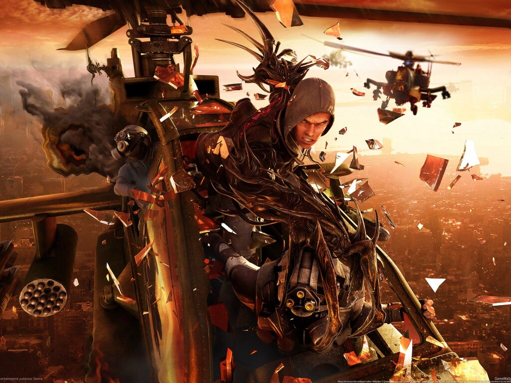 Алекс из Prototype обои