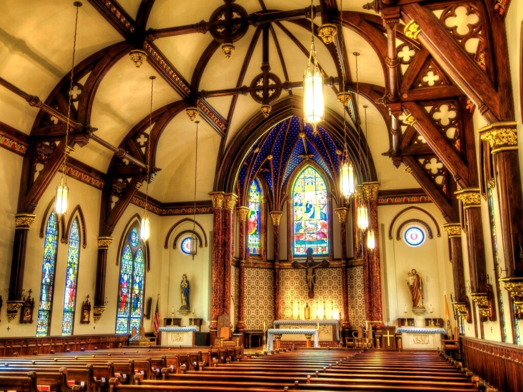 Внутреннее убранство собора обои