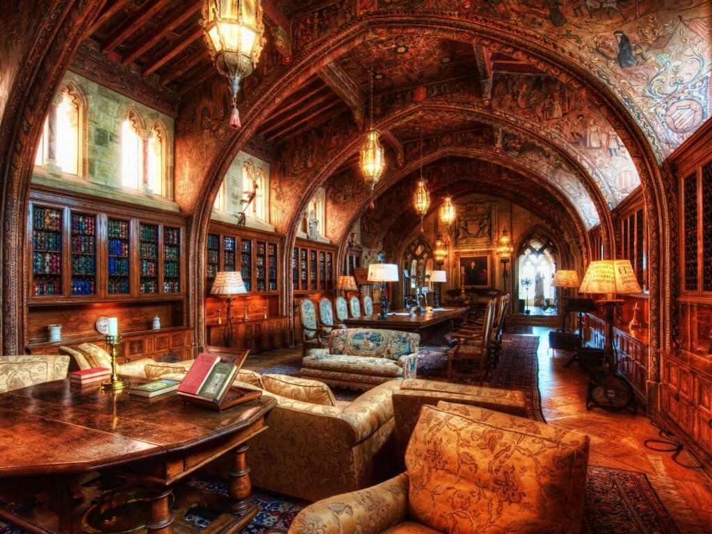 Библиотека обои