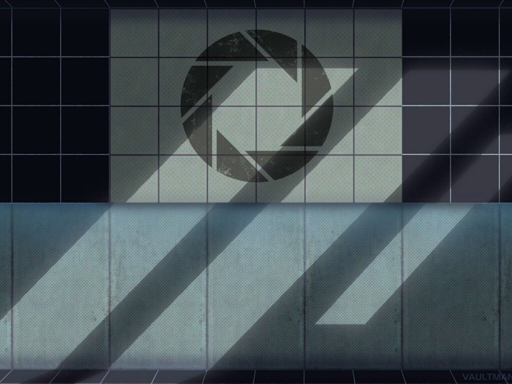 Valve Aperture science обои