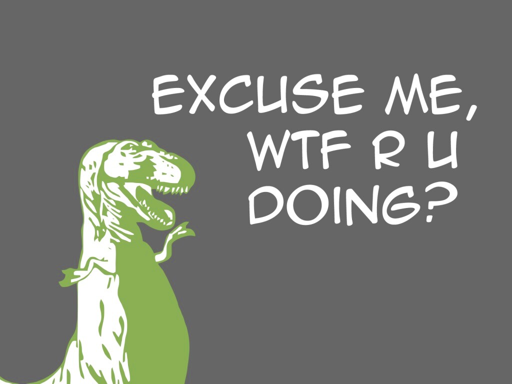 Excuse me, wtf are you doing? обои
