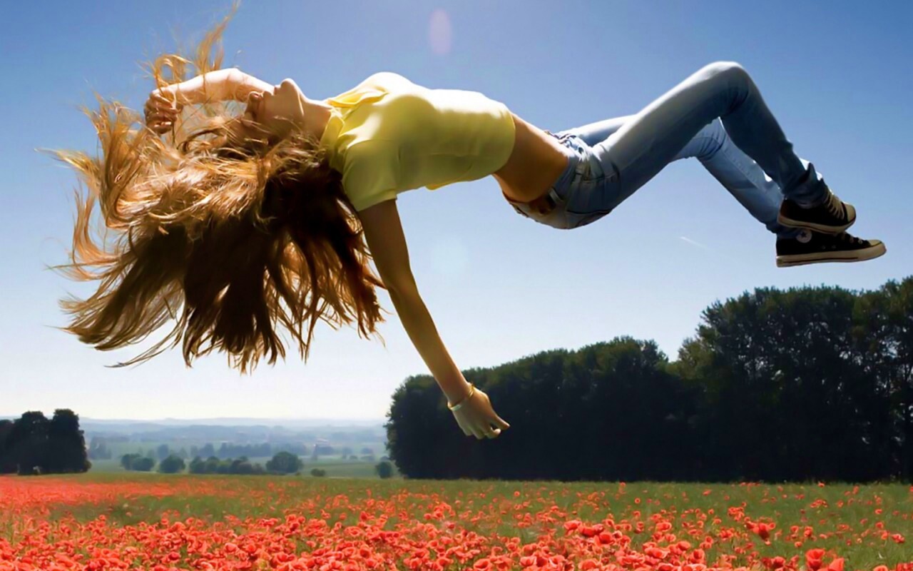 На ветру обои