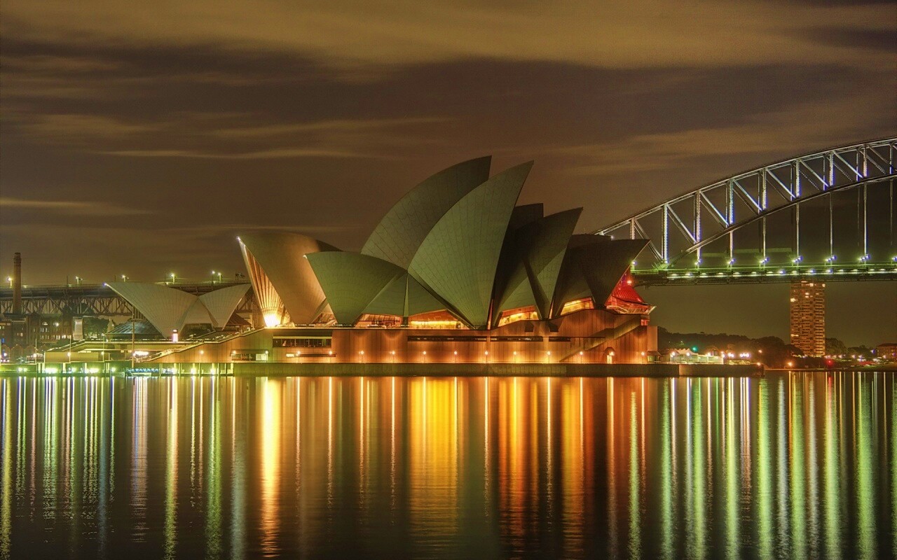 Здание оперы в Сиднее обои