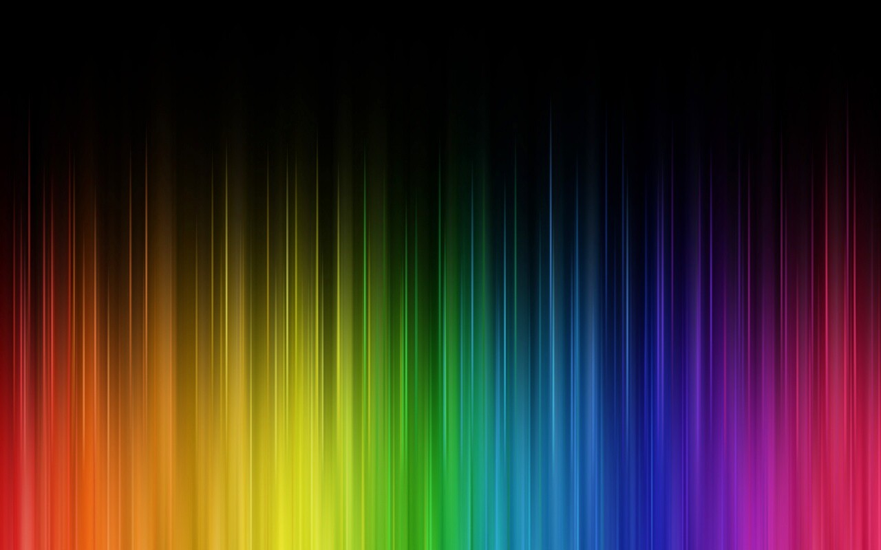 Радужный градиент из полос обои