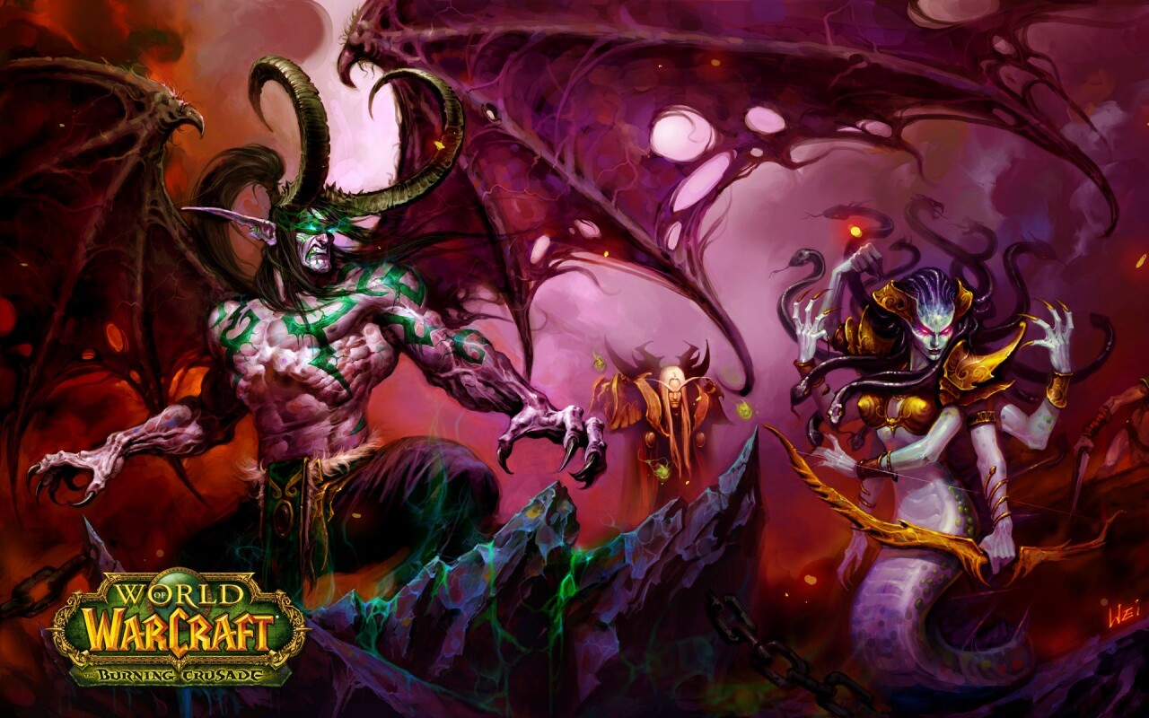 Обои Worldof WarCraft Burning Crusade обои