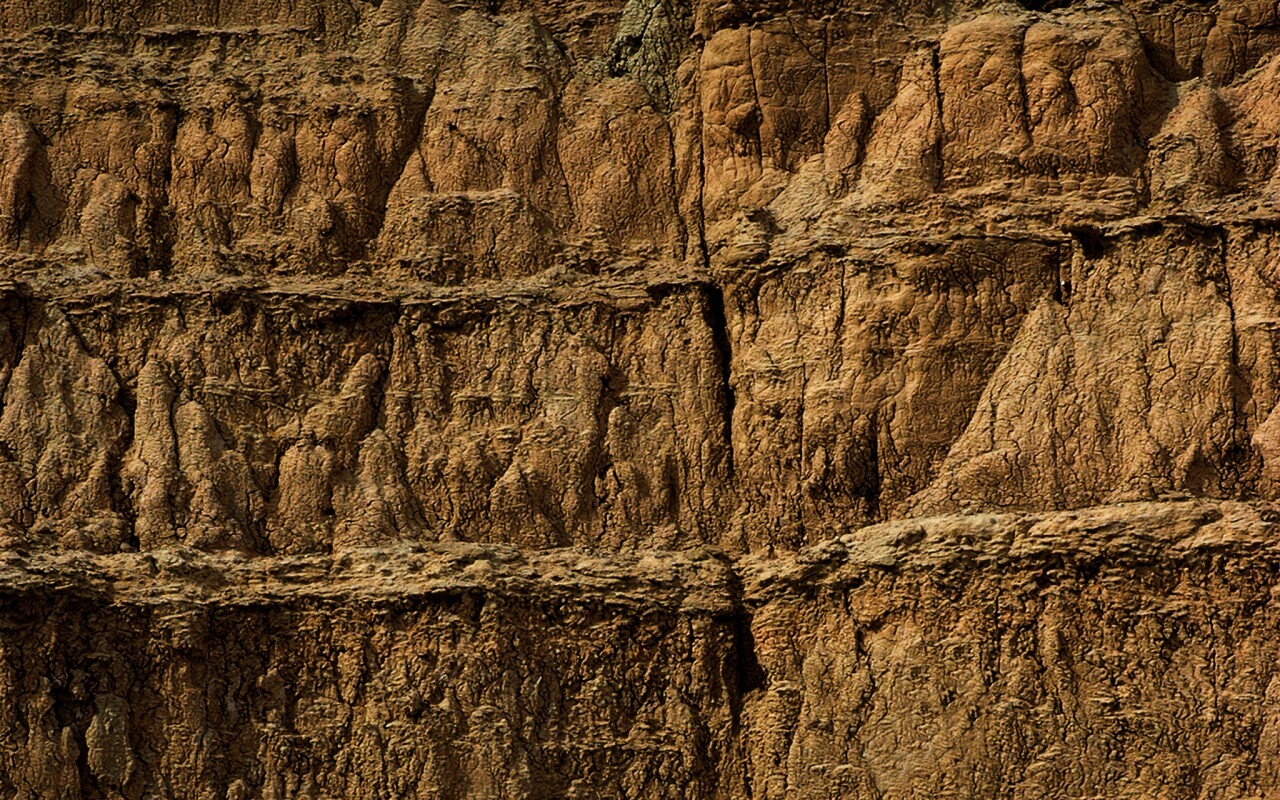 Скалистый обрыв обои