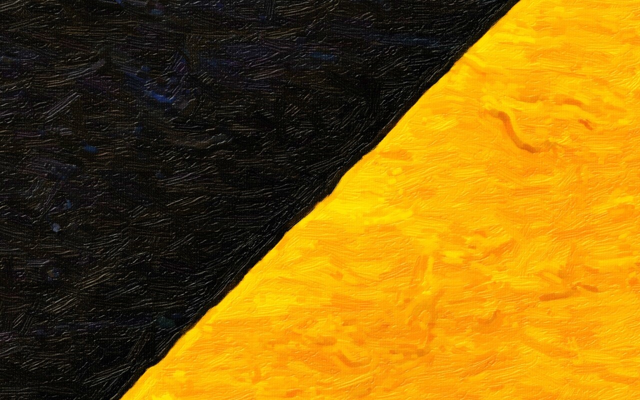 Черное и желтое обои