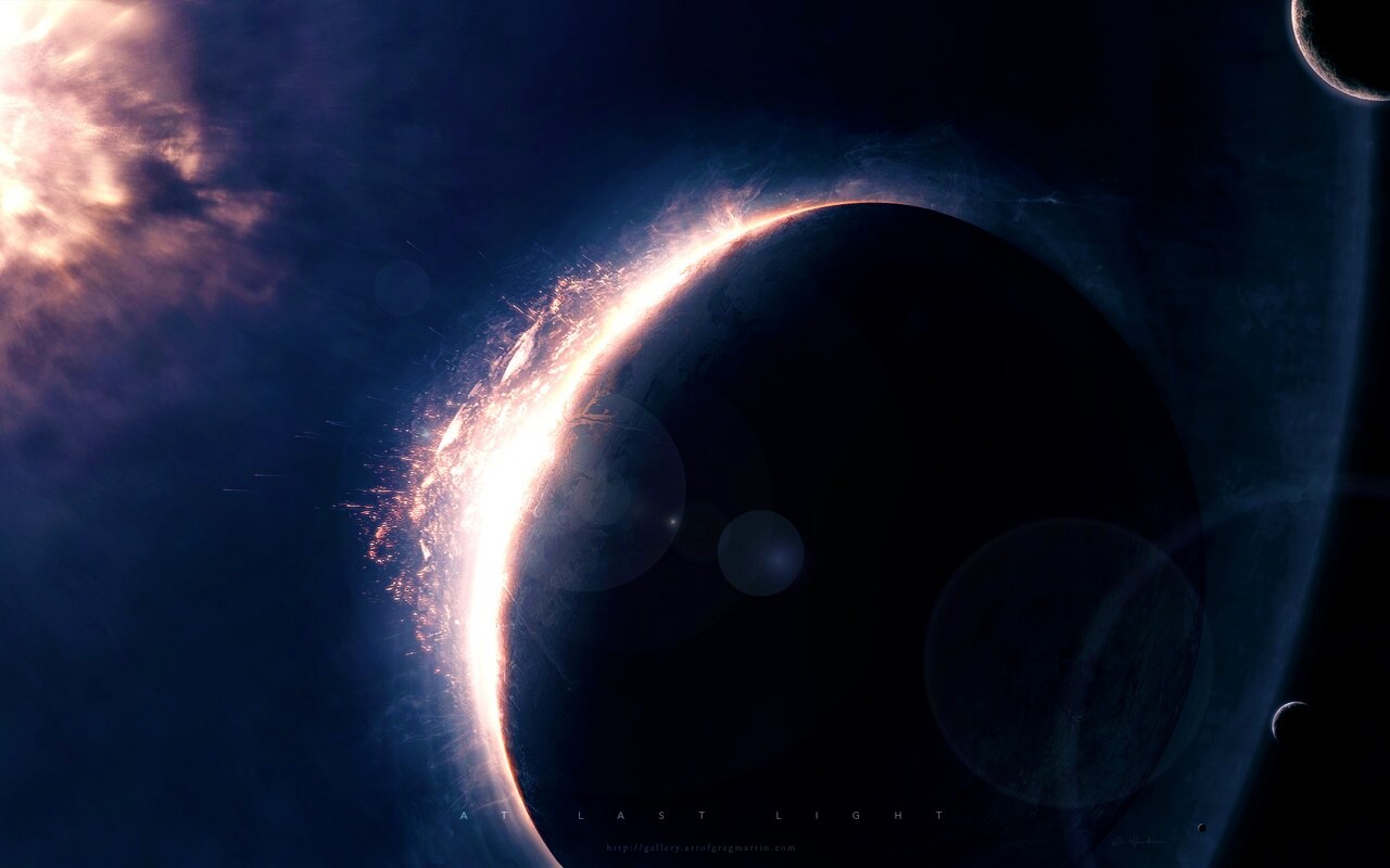 At last light обои