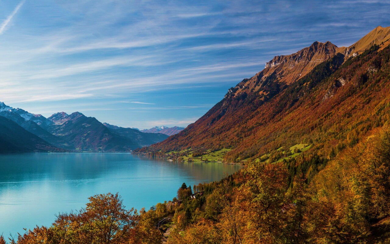 Горное озеро обои