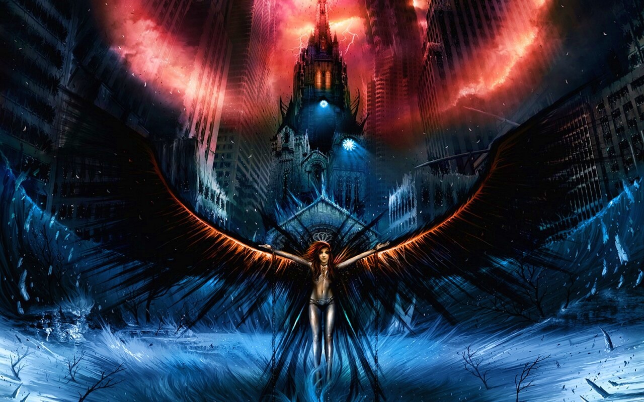 Тёмный ангел обои