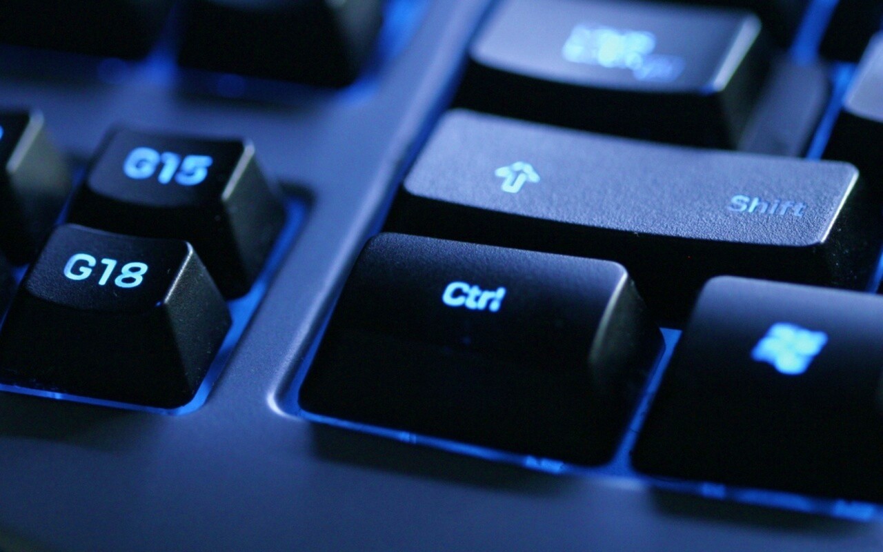 Клавиатура с подсветкой обои