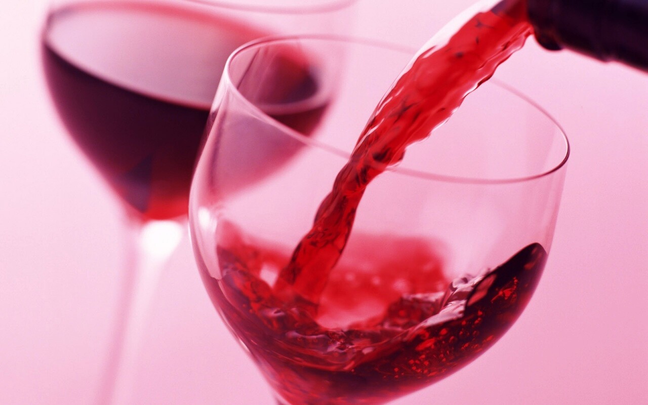 Красное вино обои