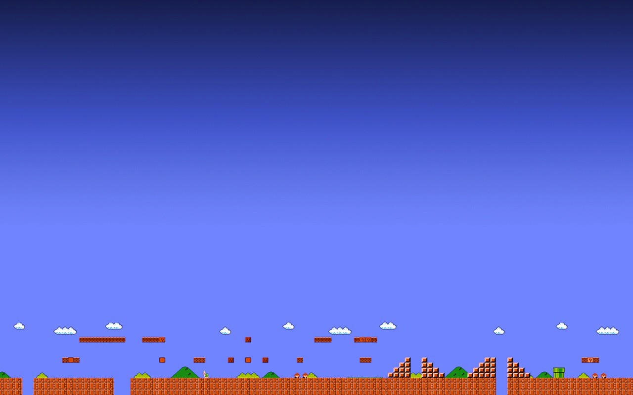 Мир Марио обои