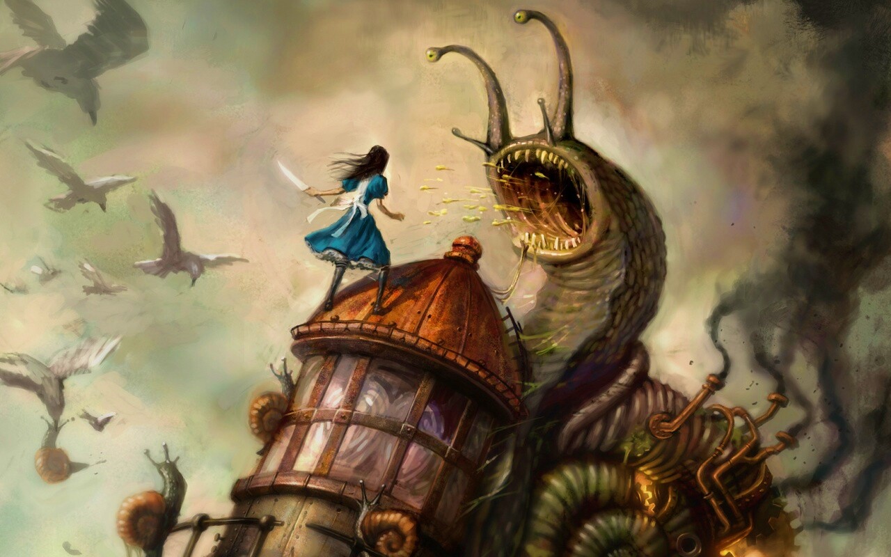 Битва с механической улиткой обои