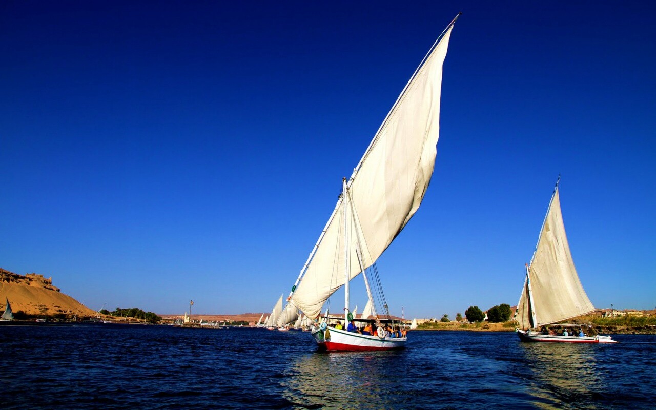 Под парусами обои