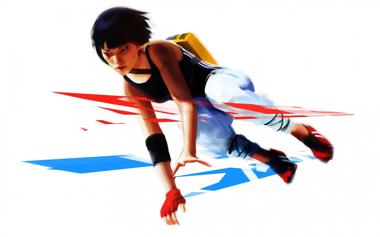 Фейт в прыжке обои