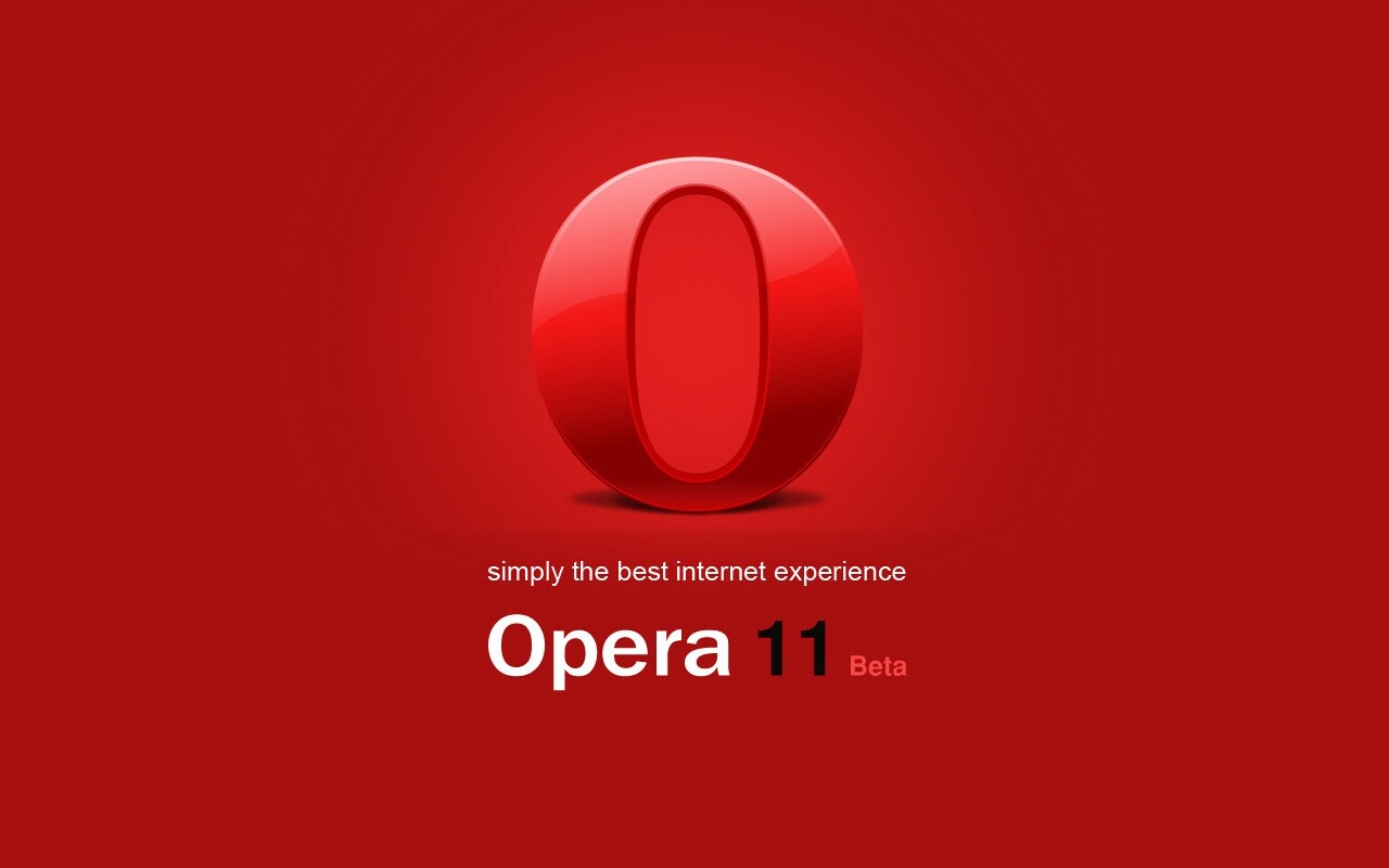 Opera 11 обои