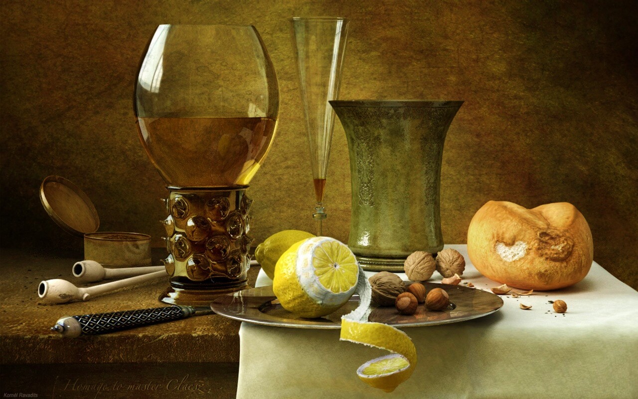 Натюрморт обои