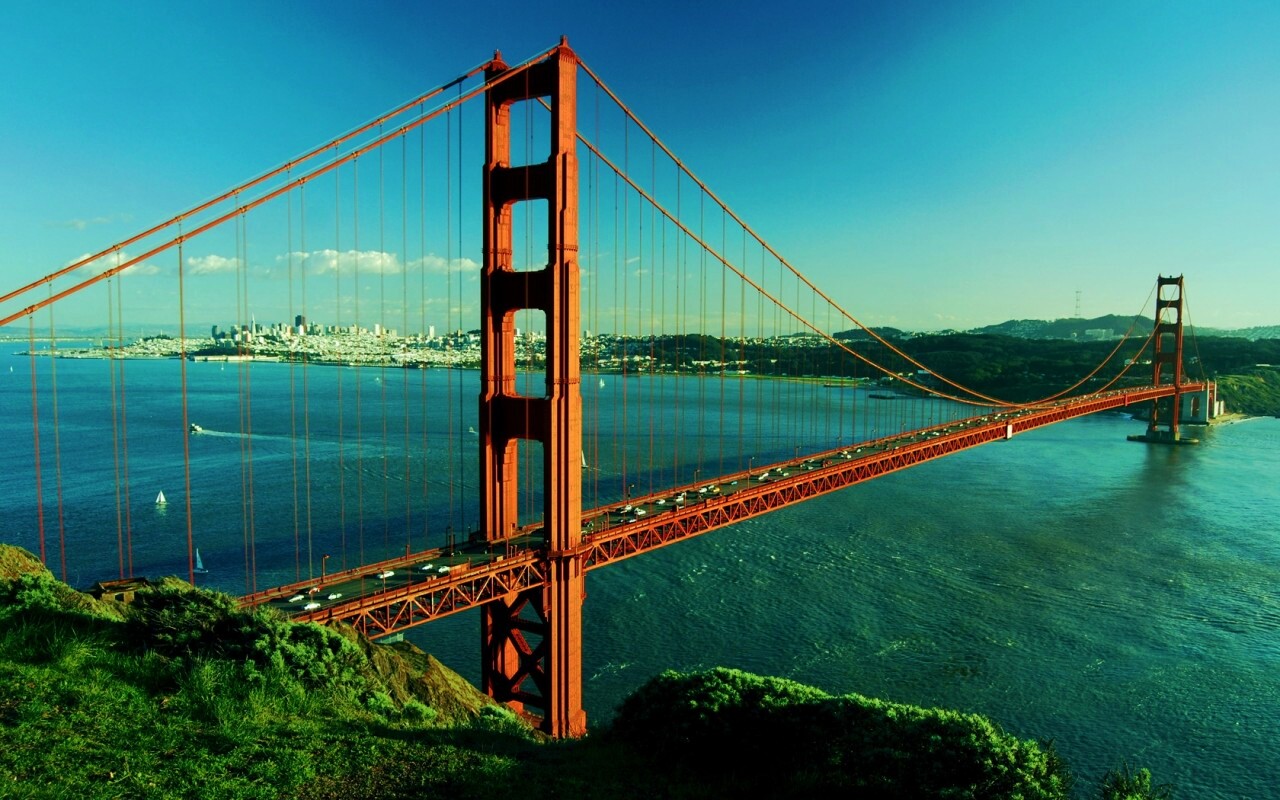 Мост Золотые Ворота обои