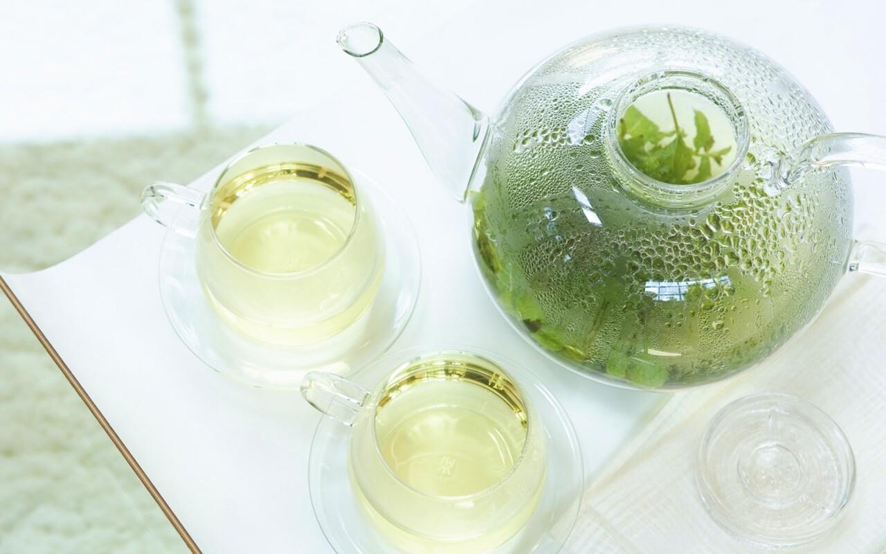 Зеленый чай обои