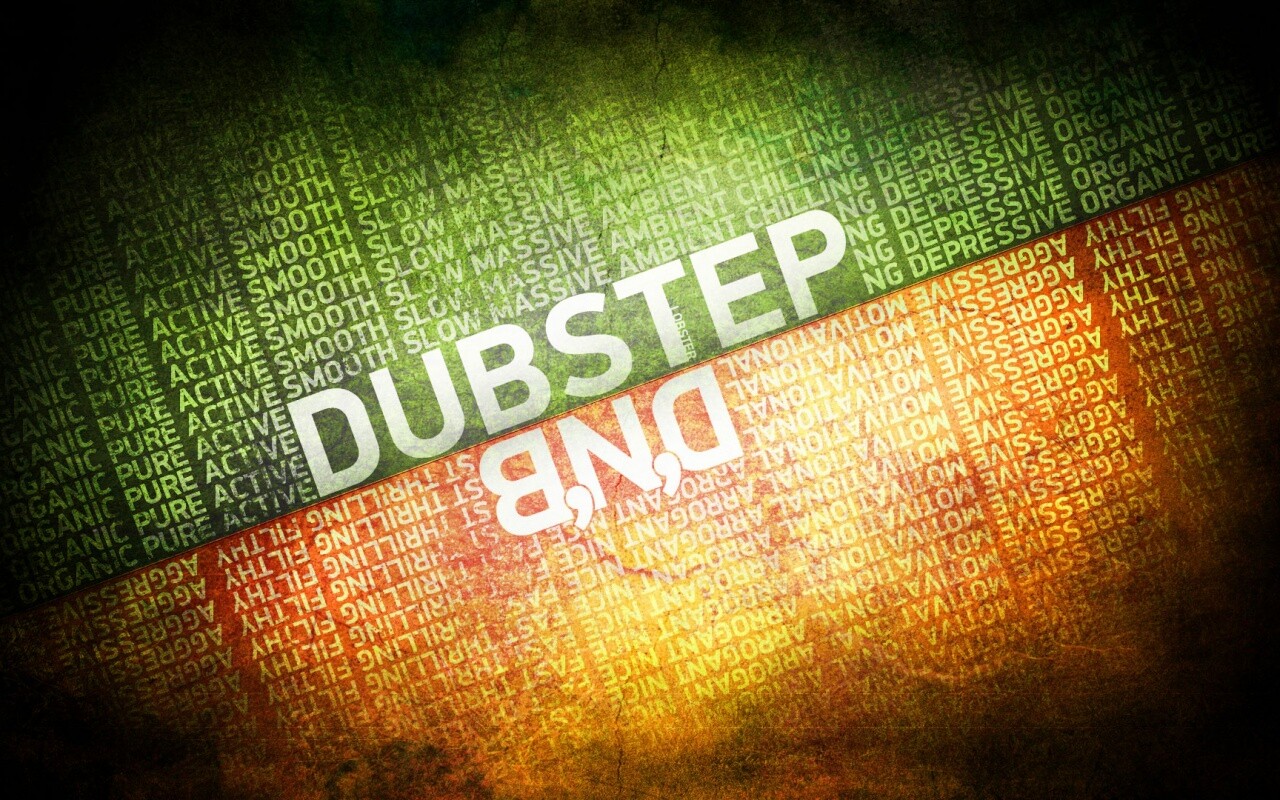 Dubstep drum and bass обои