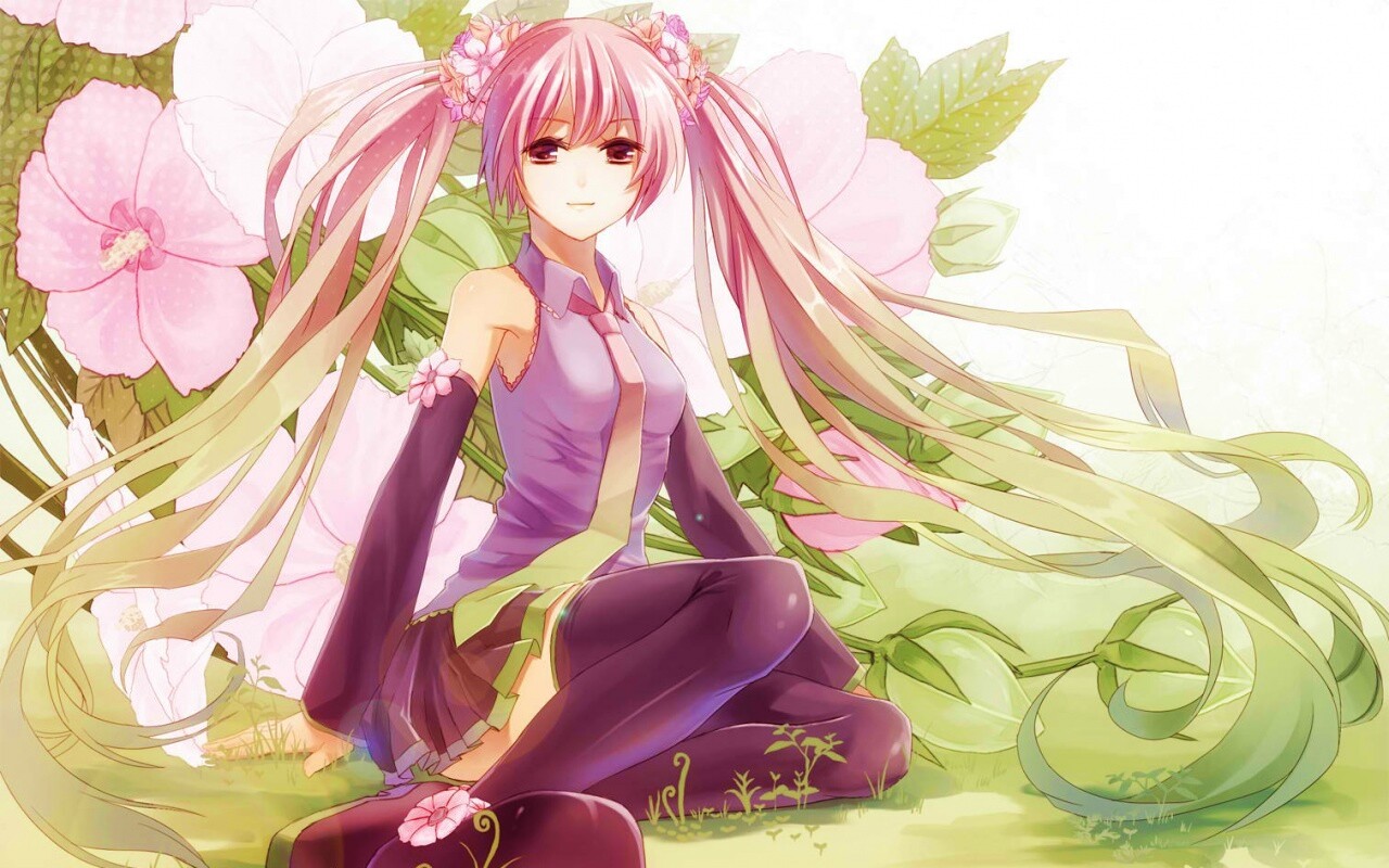 Девушка с красивыми волосами обои