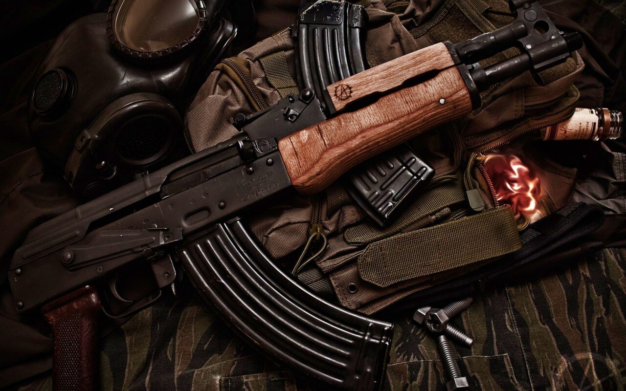 Автомат АК-47 обои