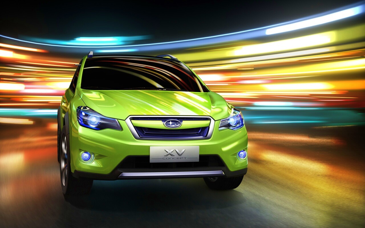 Subaru crossover обои