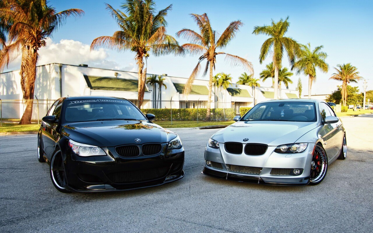 Две БМВ обои