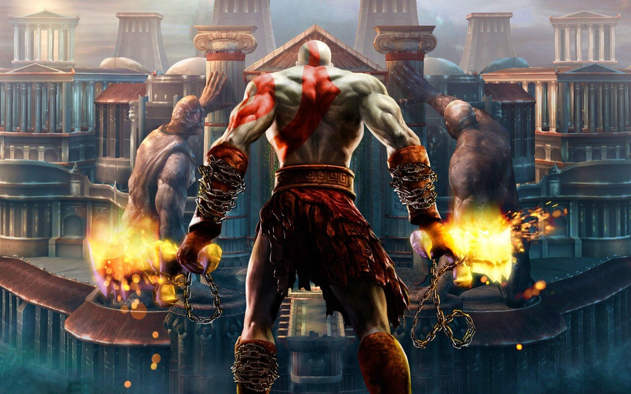 Кратос обои