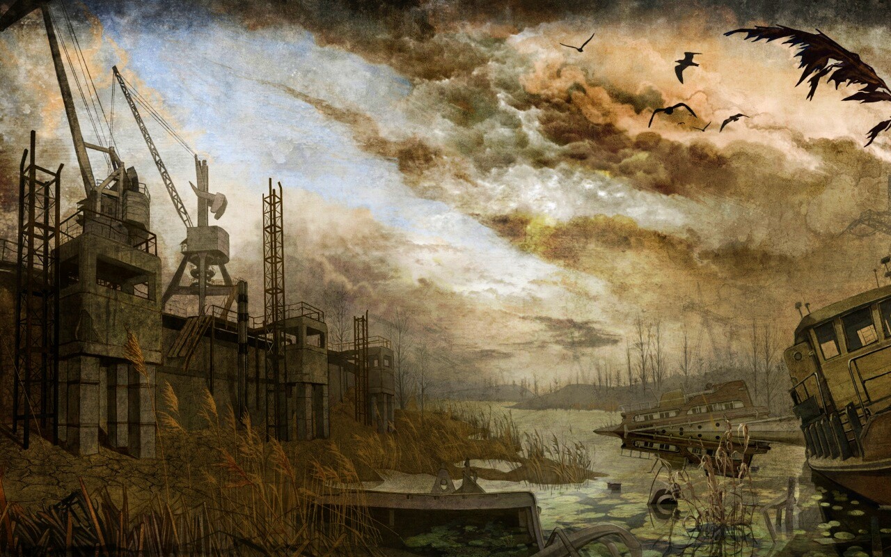 Панорама из Сталкера обои
