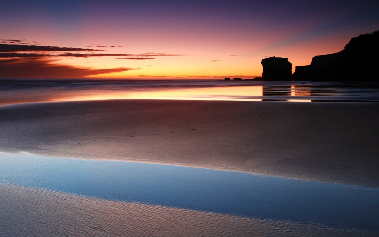 Песчанная отмель обои