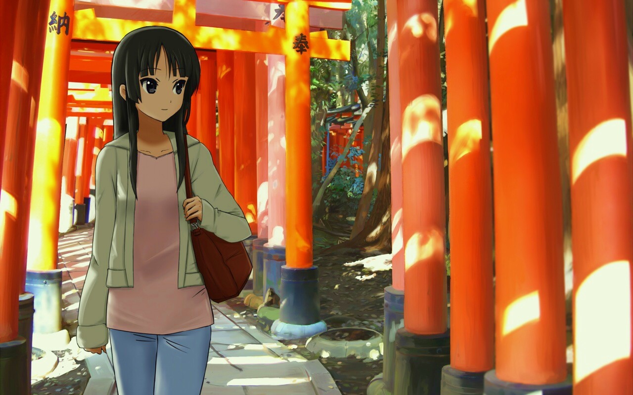 Акияма Мио обои