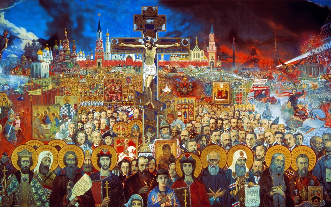 Илья Глазунов "Вечная Россия" обои
