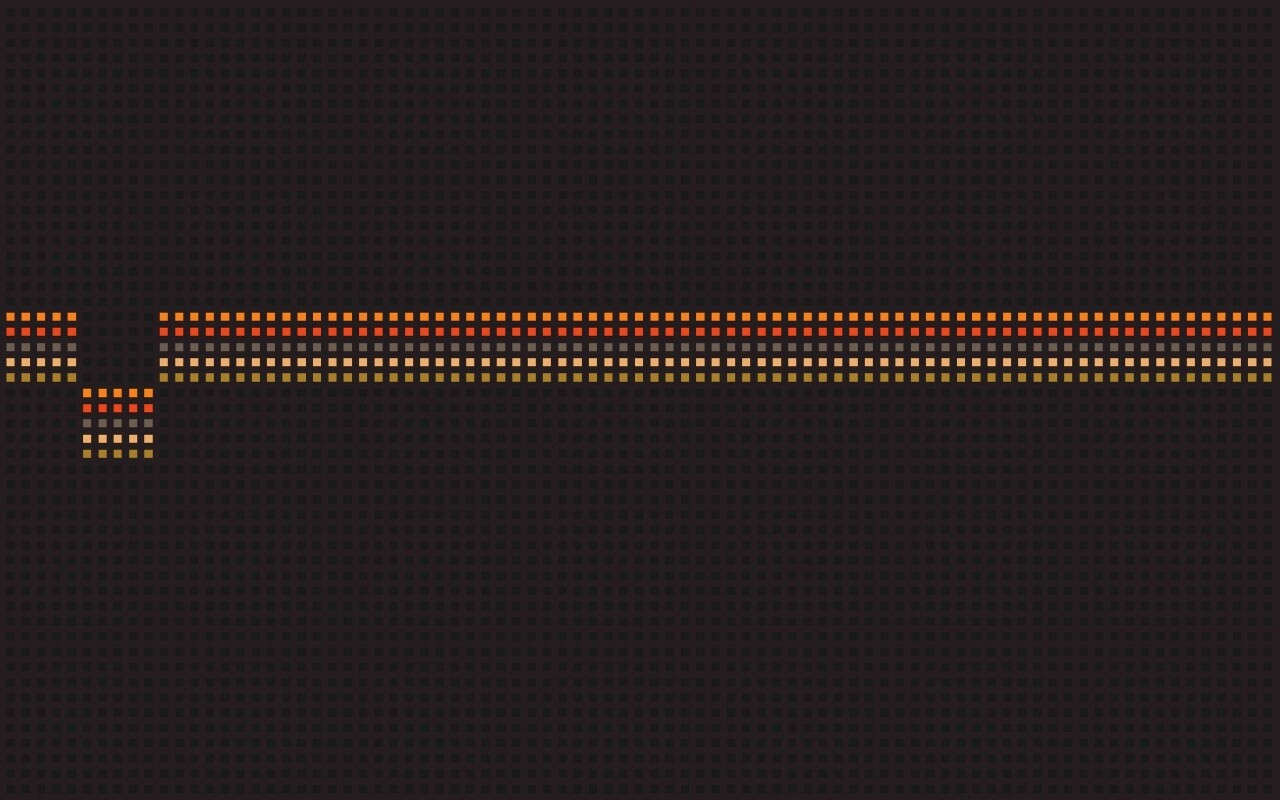 Пиксельная радуга обои