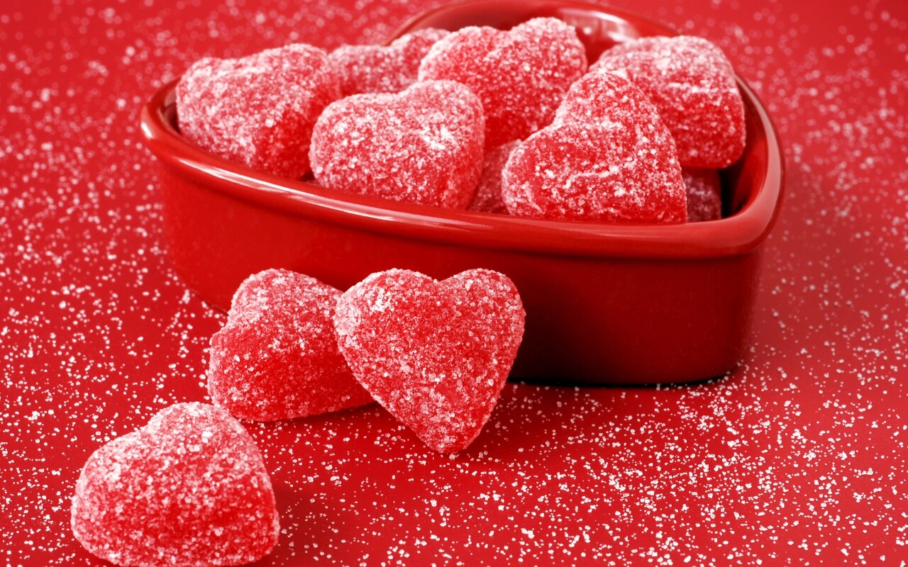 Мармеладки в сахаре обои