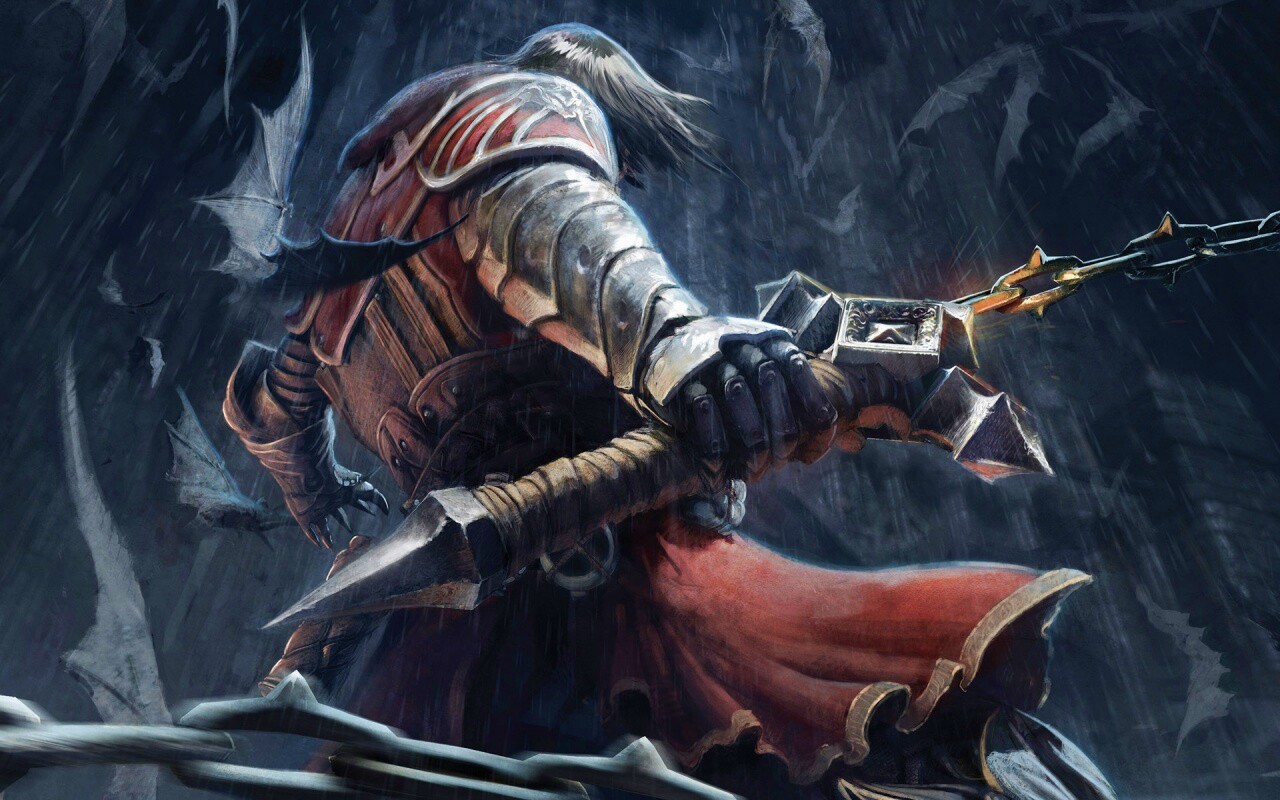 Воин с булавой обои