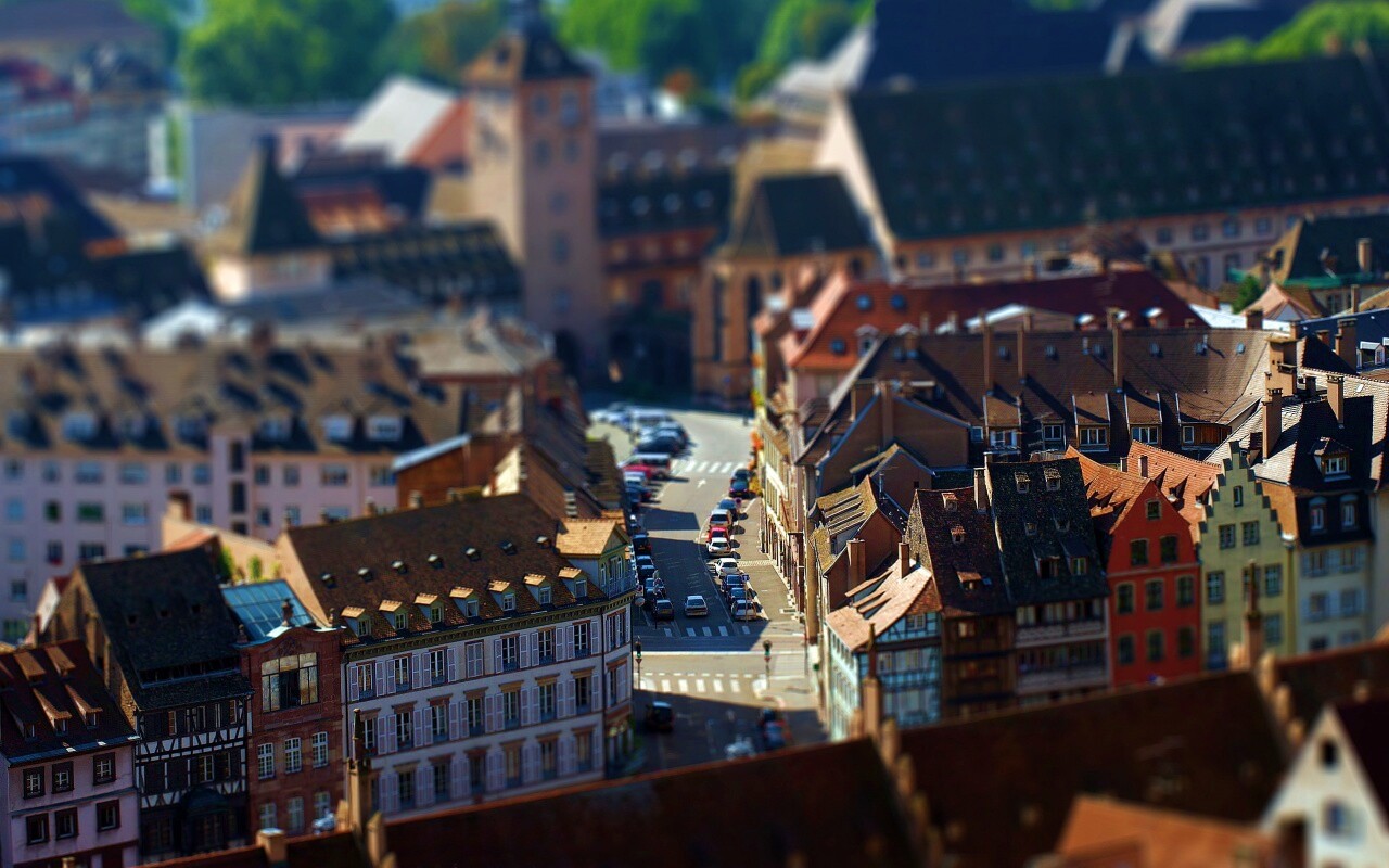 Фото с крыши обои