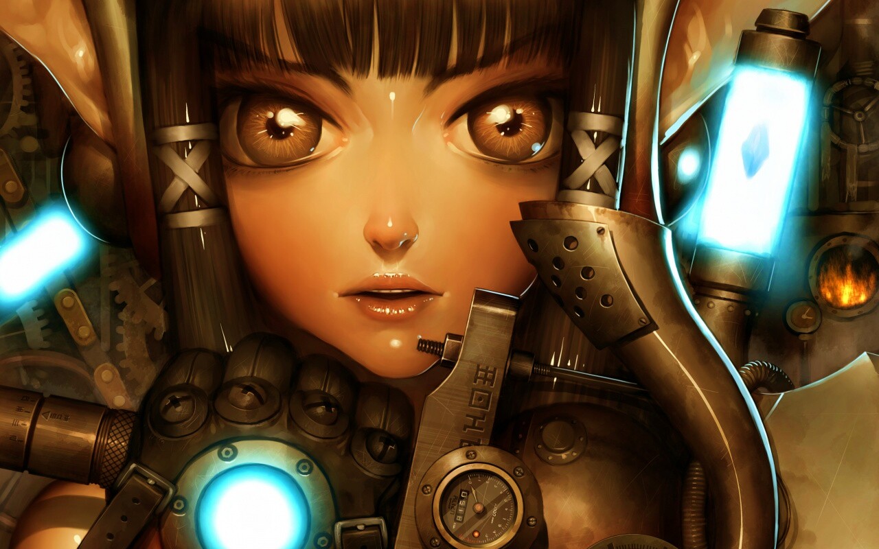 Технологичная лоли обои