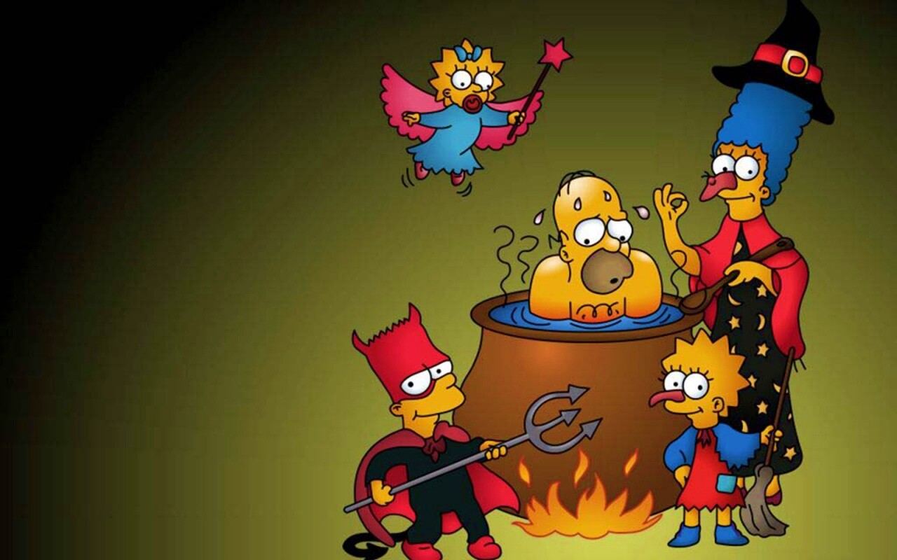 Шабаш Симпсонов обои