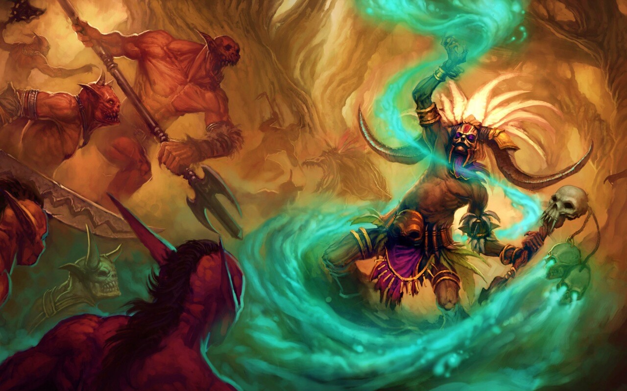 Шаман из Diablo 3 обои