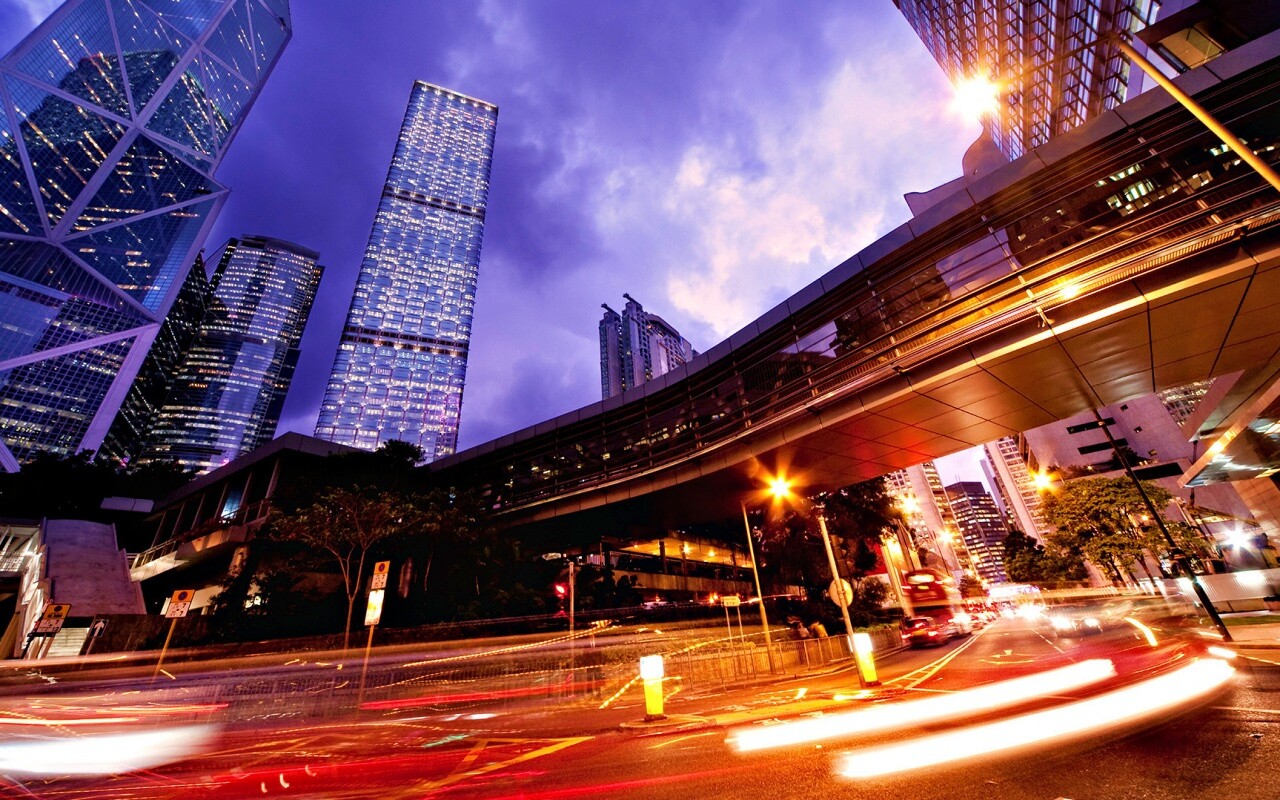 Городской ритм жизни обои