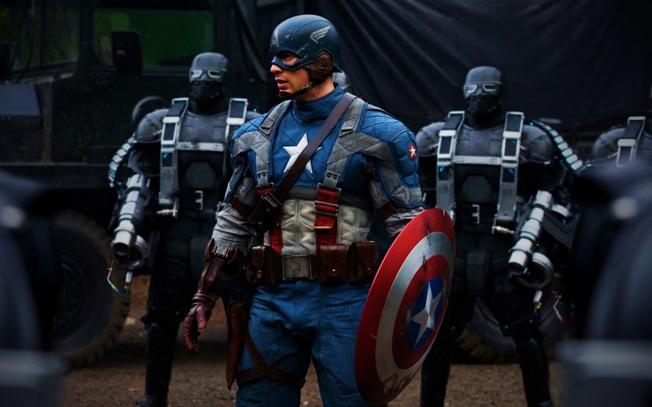 Капитан Америка обои