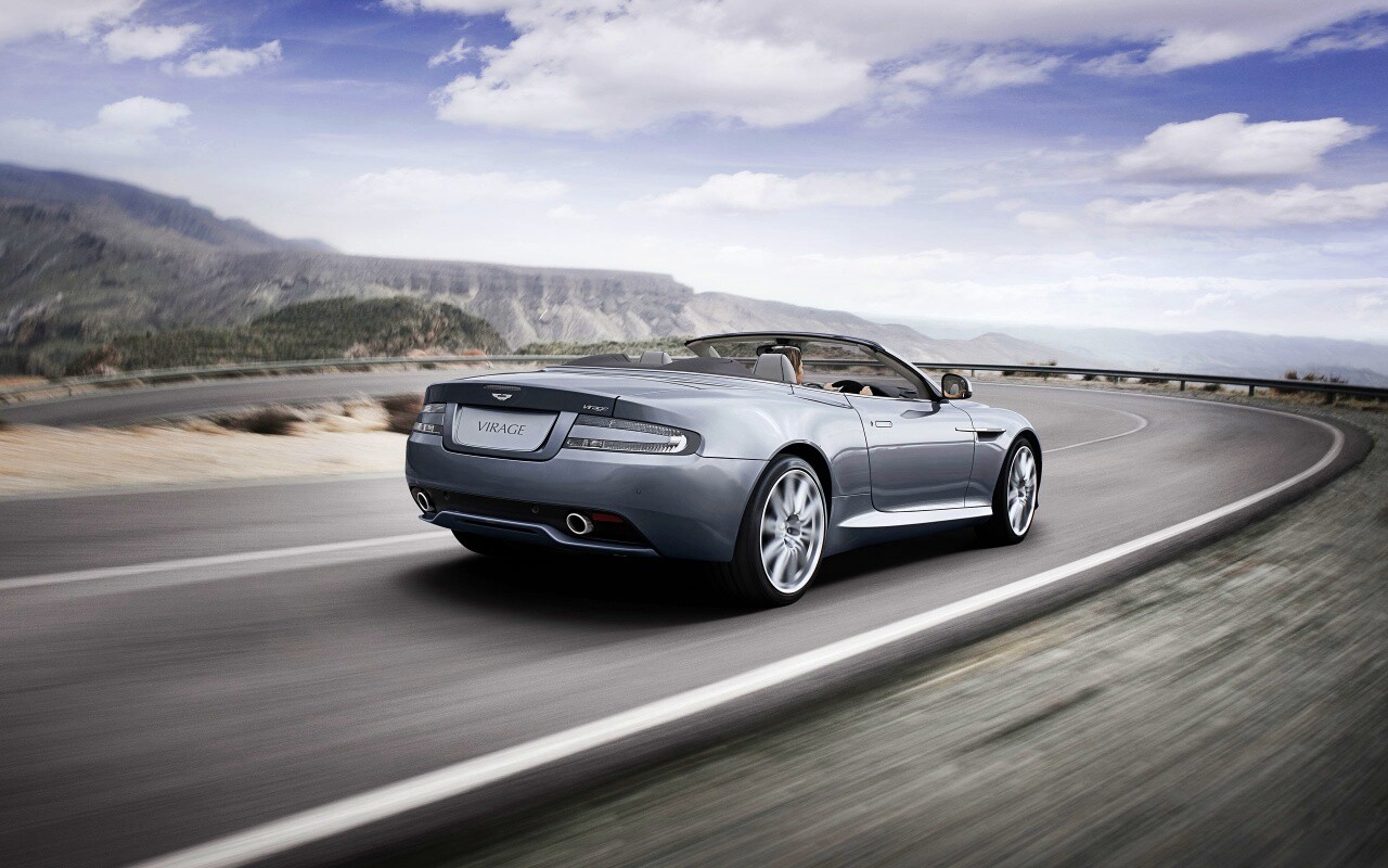Астон кабриолет обои
